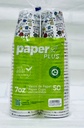 VASO 7 OZ PAPER PLUS DIBUJO 24/50