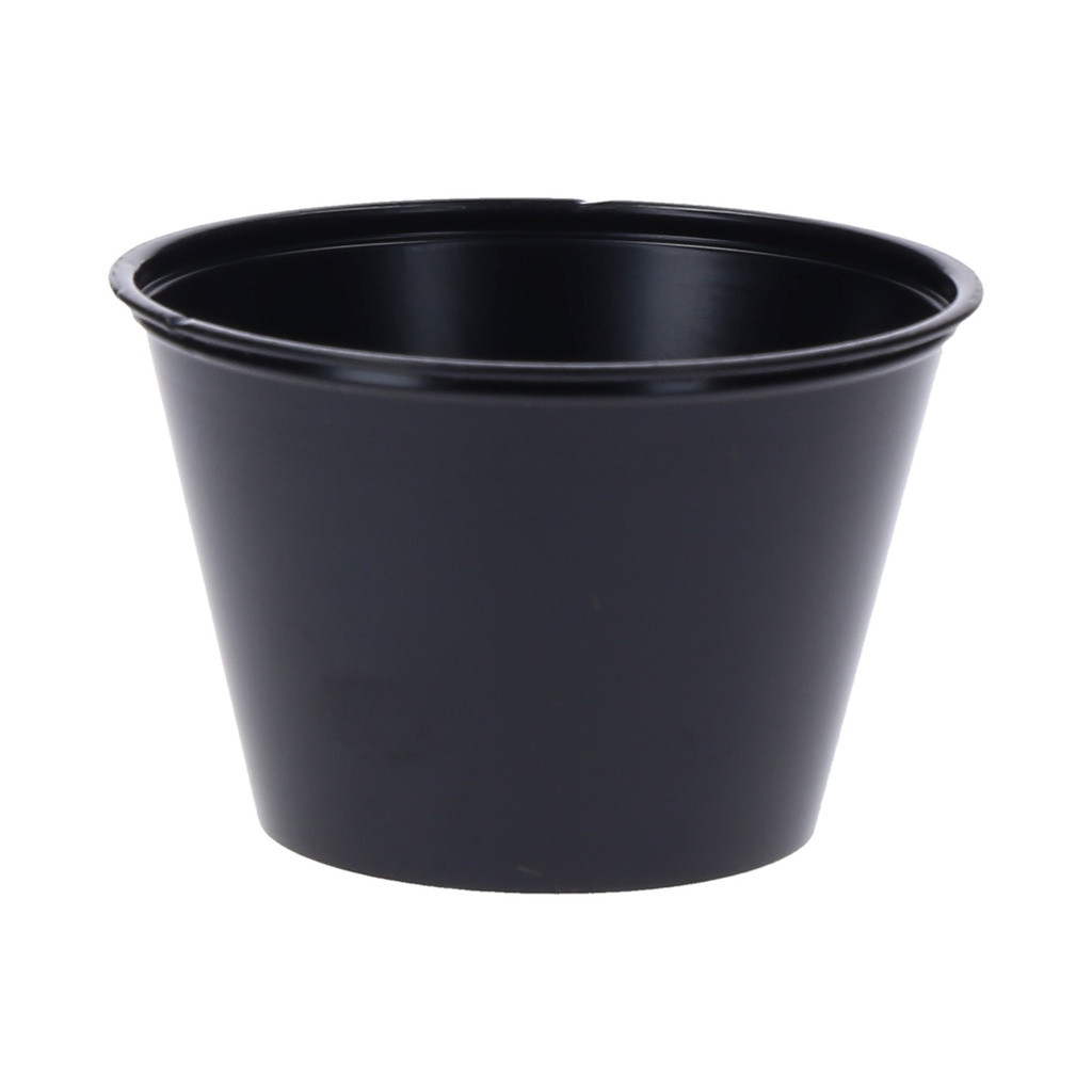 ENV. PLAST NEGRO SOUFFLE 4 OZ 20/125 - CJ2500