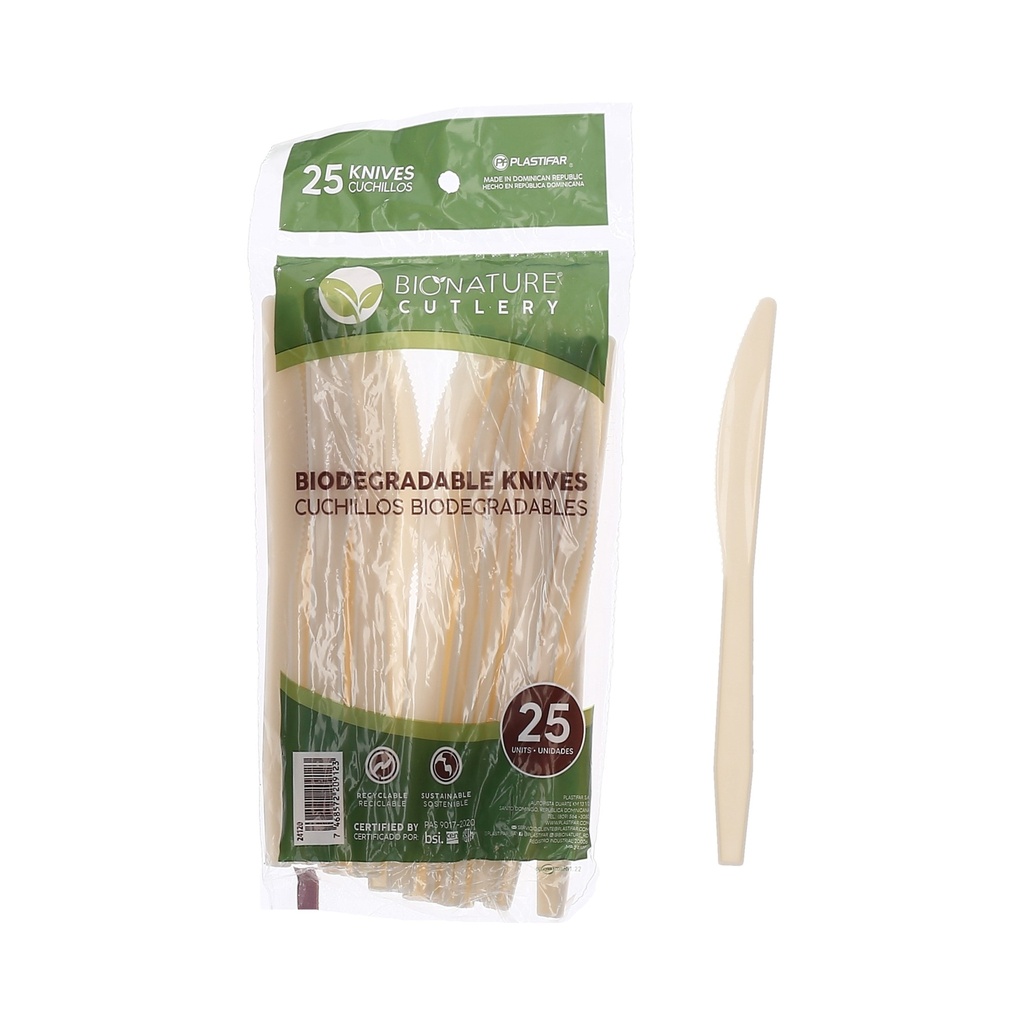 CUCHILLO BIODEGRADABLE 40/25 - CJ1000