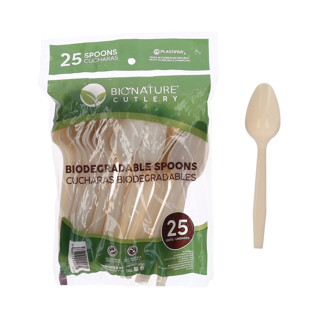 CUCHARA BIODEGRADABLE 40/25 - CJ1000
