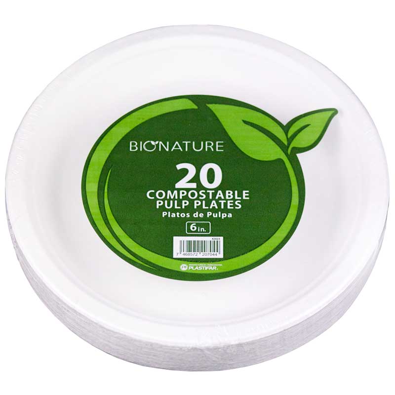 PLATO PULPA PAPEL #6 BION 50/20 - CJ1000