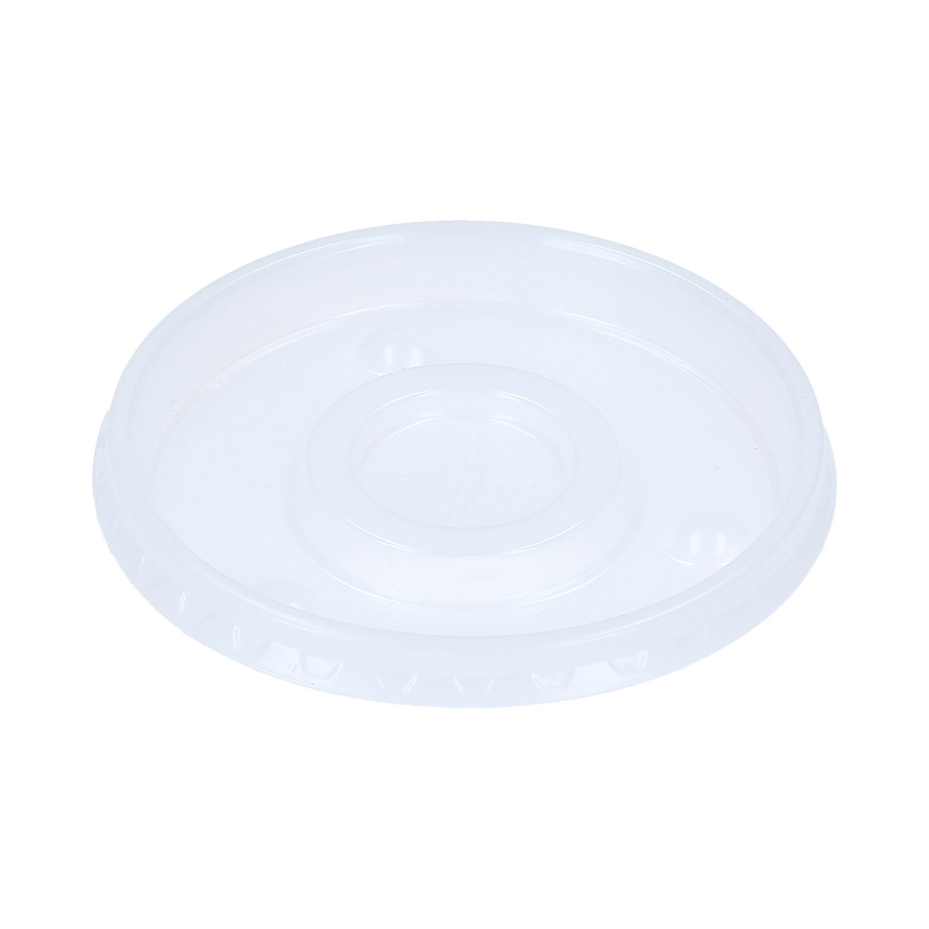 TAPA LLANA CLEAR C/H VASO 12 30/100 - CJ30