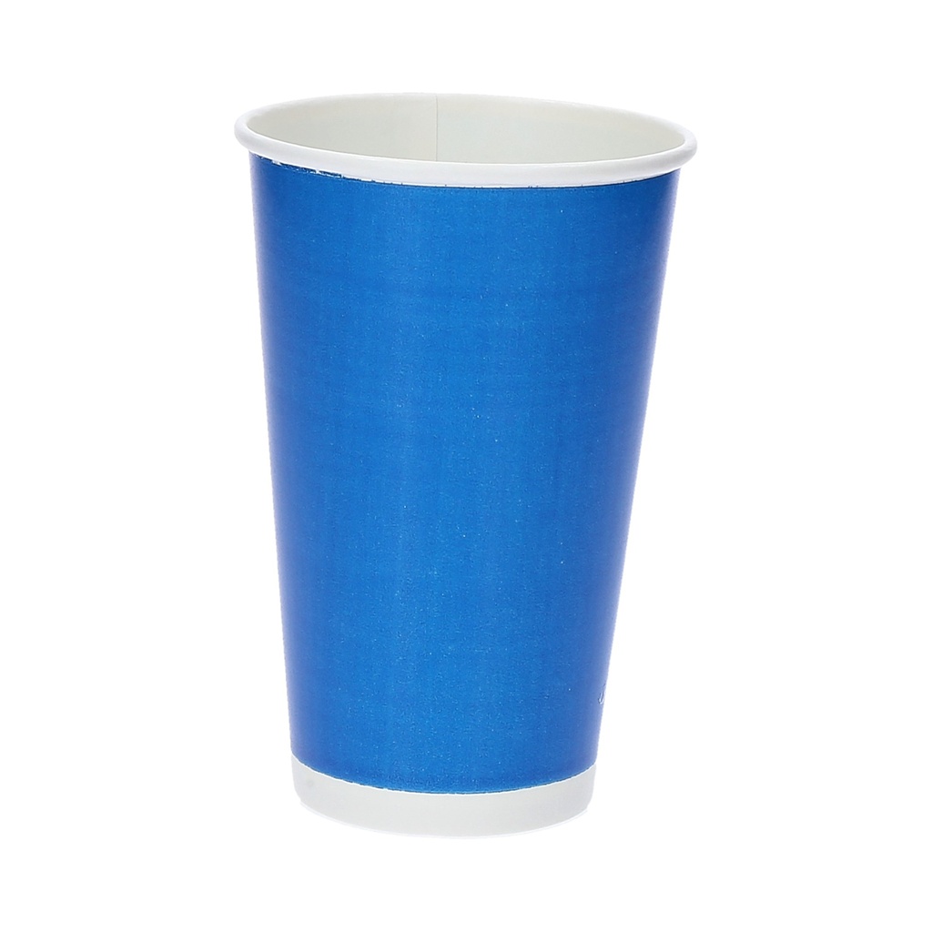 VASO 12 OZ PAPER PLUS AZUL 20/50 - CJ1000