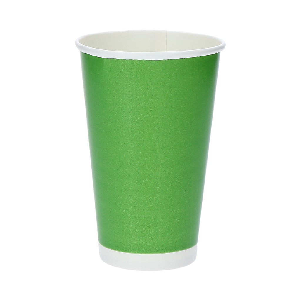 VASO 12 OZ PAPER PLUS VERDE 20/50 - CJ1000