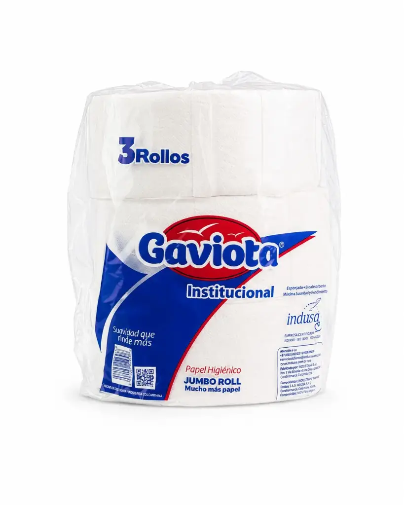 P/HIG GAVIOTA JUMBO ROLL 325' 4/3 - Fardo 12 unidades