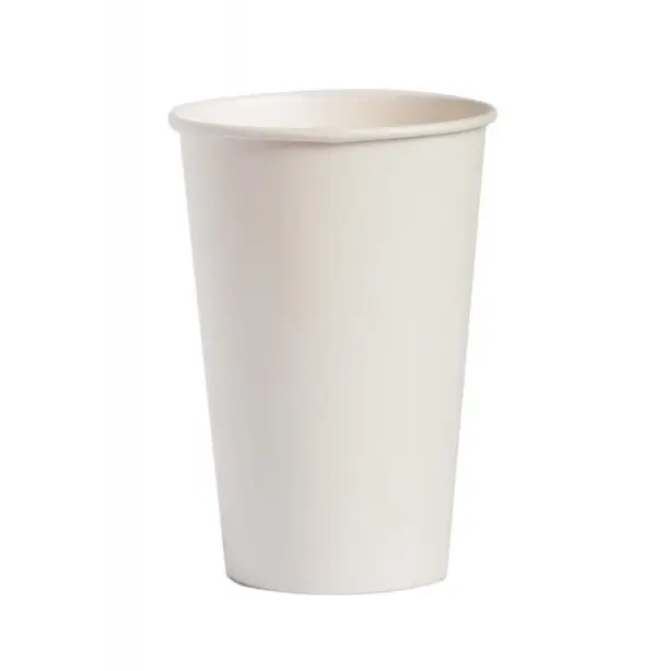 VASO 16 OZ PAPER PLUS BLANCO 40/25 - CAJA DE 1,000 UNIDADES
