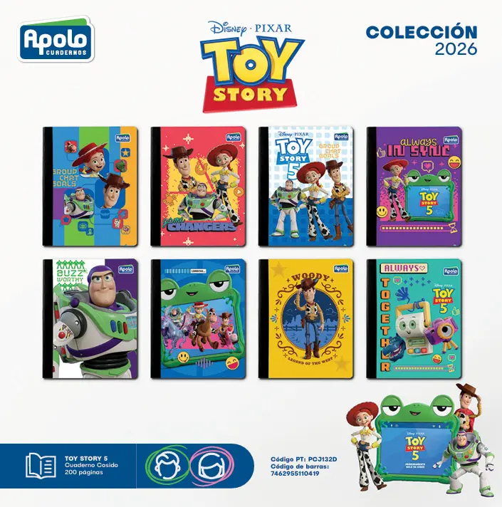 ECUAD TOY STORY 200P LIC Ud - DOCENA