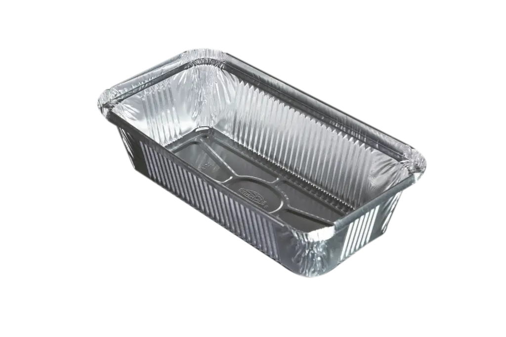 ENVASE ALUMINIO RECTANGULAR 2LB 4/125 - CJ500