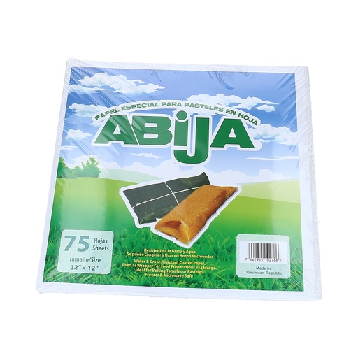 [PAA003-CJ50] PAPEL P/ PASTELES ABIJA 12x12 75H 50/1 - CJ50