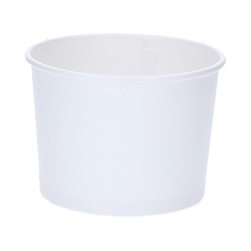 [PE0008-CJ1000] ENV. HELADO 8 OZ BLANCO 20/50 - CAJA DE 1000