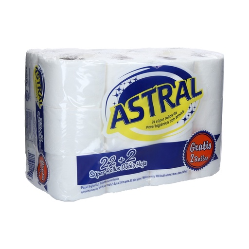 [PPN002-PAQ24] PAPEL HIG. ASTRAL 1/24 - PAQ24