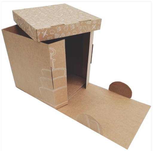 [PB0121-PAQ50] TPA. BIZCOCHO ALTO 15X15X16 TC - PAQ50