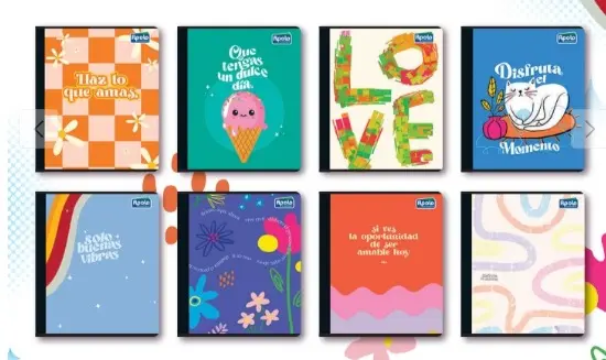 CUADERNO APOLO COS 200P PL-2 DIVISIONES - Docena