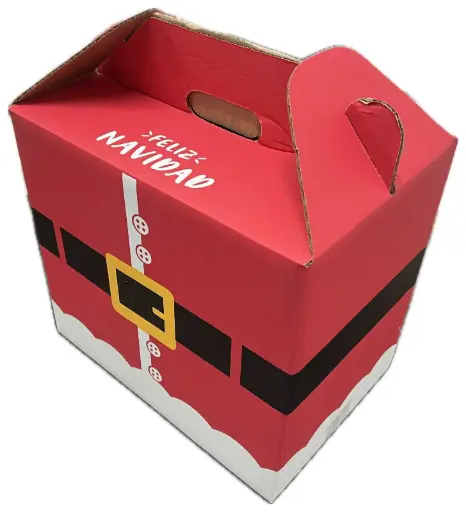 [PB0103-PAQ25] NAVIPACK ROJO MERRY XMAS (8 BOT) - PAQUETE DE 25 UNIDADES