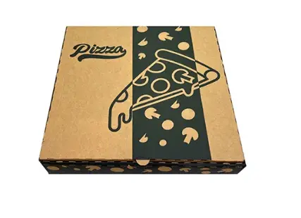 [PB0147-PAQ50] CAJA PIZZA 16" TC NEGRO - PAQ50
