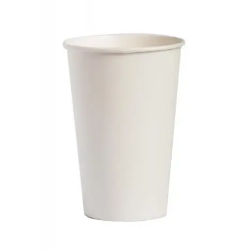 [PV0223-CJ1000] VASO 16 OZ PAPER PLUS BLANCO 40/25 - CAJA DE 1,000 UNIDADES
