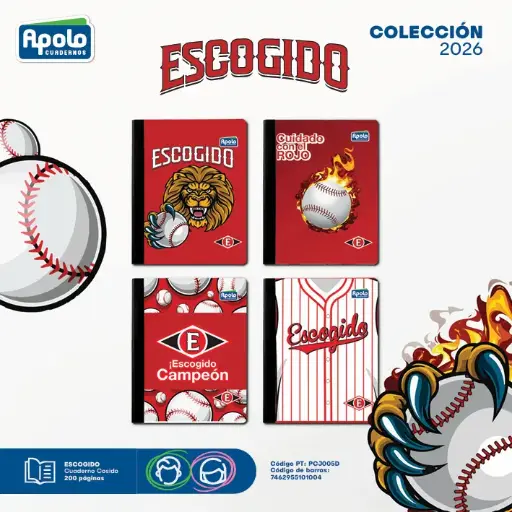 [PCJ005D-DOCENA] ECUAD ESCOGIDO COS 200P PL LIC - Docena
