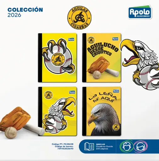 [PCJ043D-DOCENA] ECUAD PELOTA AGUILAS COS 200P Ud - Docena