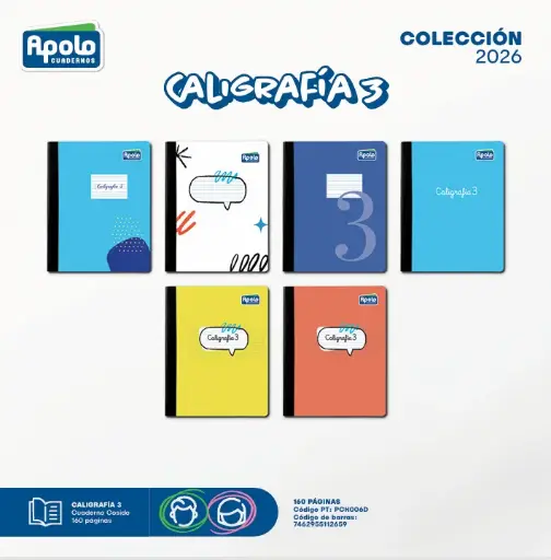 [PCH006D-DOCENA] CUAD APOLO THIRD 160P PL - Docena