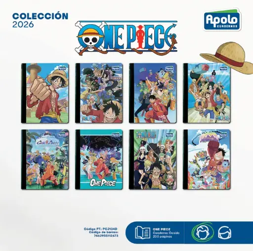 [PCJ134D-DC] CUAD ONE PIECE 200P PL - DOCENA